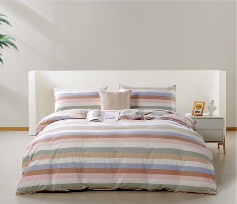 Couverture de couette en coton 100% couverture de couette de luxe