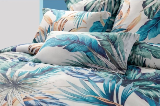 Ensemble de couverture de couette en coton imprimé numérique Twin XL
