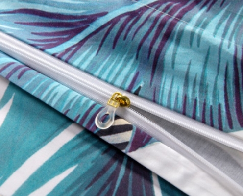 Ensemble de couverture de couette en coton imprimé numérique Twin XL
