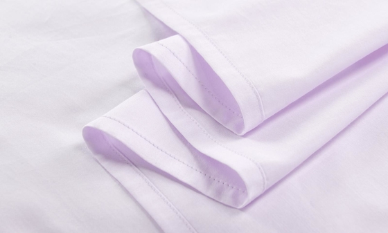 OEM Tencel Lyocell Plaque de plaque de plaque solide fraîche et soyeuse