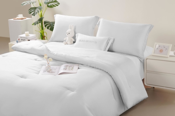 OEM Tencel Lyocell Comforter Set Comfortable Blanc Deux Comforter Sets