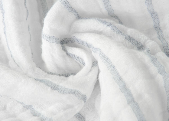 Couverture de polyester de coton recyclé Oeko Tex Standard 100 Couverture