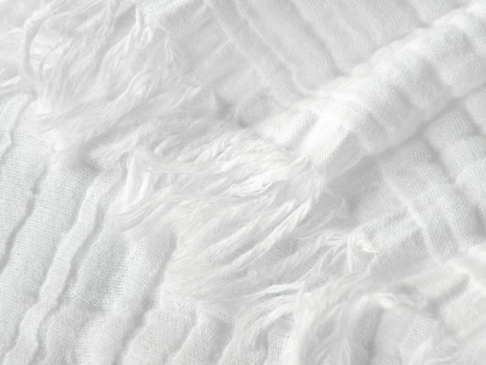 Couverture de polyester de coton recyclé Oeko Tex Standard 100 Couverture