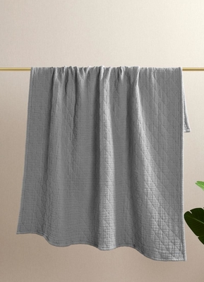 OEKO-TEX 100 Couverture en coton mousseline sur mesure Couverture en coton mousseline Queen