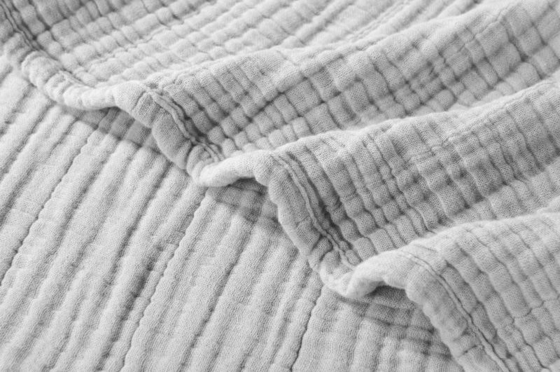 OEKO-TEX 100 Couverture en coton mousseline sur mesure Couverture en coton mousseline Queen