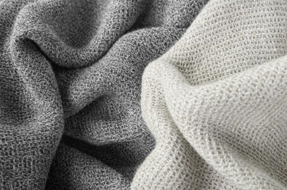 Couverture en coton poly Eco Melange Couverture en coton OEM et en polyester