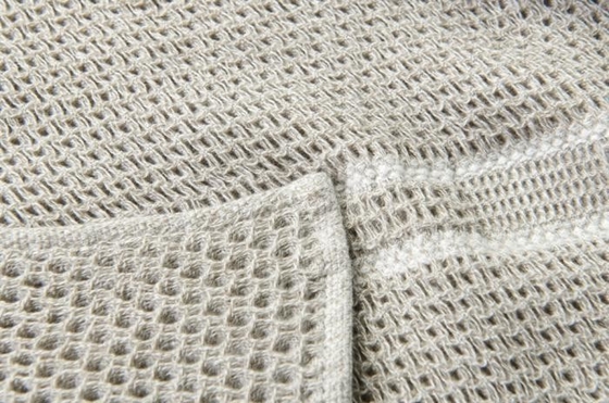 Couverture en coton poly Eco Melange Couverture en coton OEM et en polyester