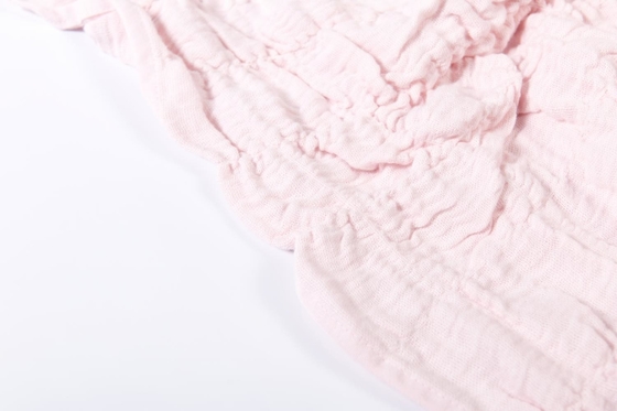 Une couverture en coton 100% couverture rose couverture de lit taille roi chic et confortable