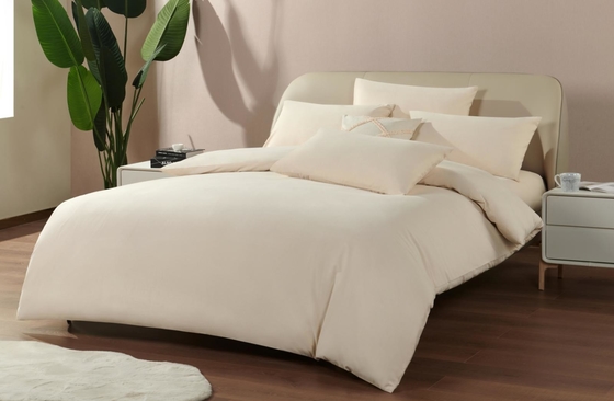 Couvertures de couette en coton de polyester mélangé OEM Couvertures de couette de taille queen