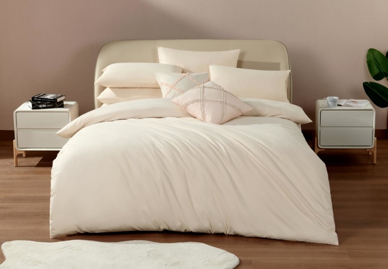 Couvertures de couette en coton de polyester mélangé OEM Couvertures de couette de taille queen