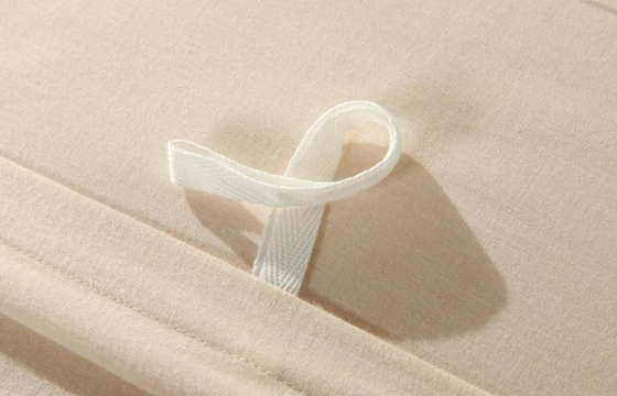 Couvertures de couette en coton de polyester mélangé OEM Couvertures de couette de taille queen