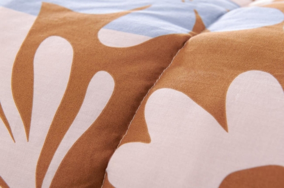 Ensemble de couette en coton imprimé