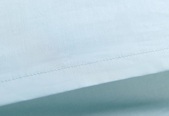 Couverture en coton respirant OEKO-TEX Couverture en vert clair OEM