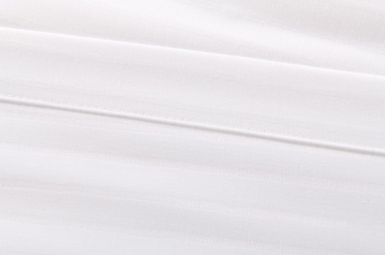 60 coton 40 feuilles de polyester Blanc poly coton feuille de lit de l' hôtel