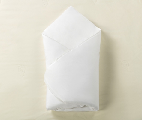 Couvertures pour enfants de taille jumelle Blanc coton biologique Couvertures pour enfants jumelles