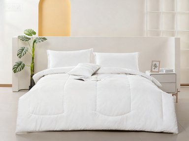 Ensemble de couette en polyester recyclé en coton Eco Melange