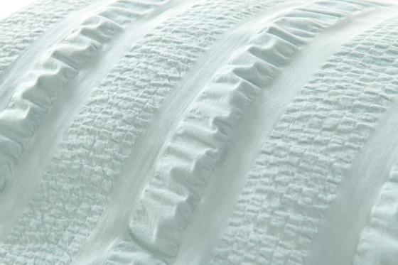 Casquettes d'oreiller blanches à la taille de la reine